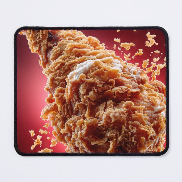 Item preview, Golden Crispy Fried Chicken Drumstick | Crunchy Food Art | Crispy Comfort Food Illustration designed and sold by Grafititee.