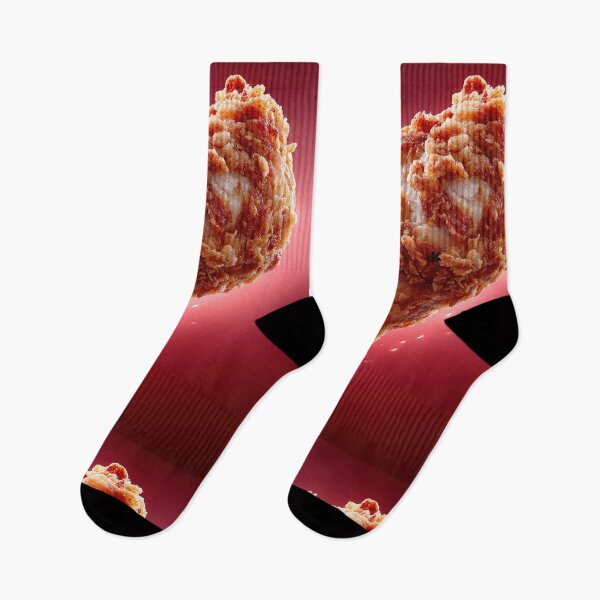 Item preview, Golden Crispy Fried Chicken Drumstick | Crunchy Food Art | Crispy Comfort Food Illustration designed and sold by Grafititee.