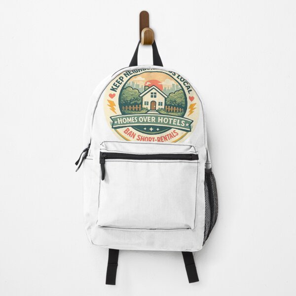 Item preview, Keep Neighborhoods local - No Short Rentals designed and sold by SassyArtistry.