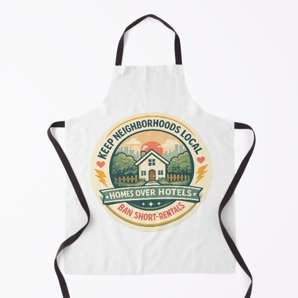 Item preview, Keep Neighborhoods local - No Short Rentals designed and sold by SassyArtistry.