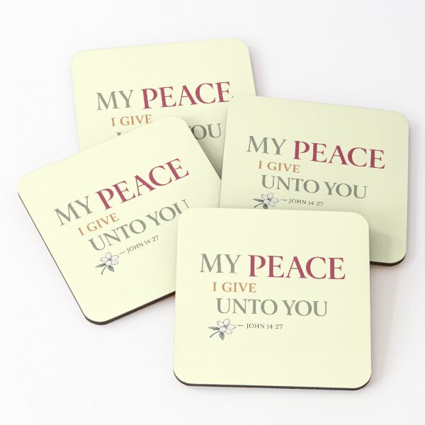 Item preview, My peace I give unto you designed and sold by QCena.