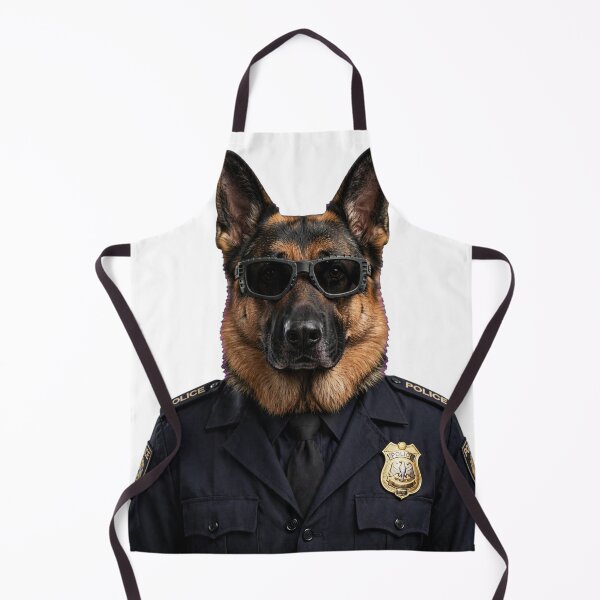 Item preview, German Shepherd Police Officer designed and sold by ProPetStudio.