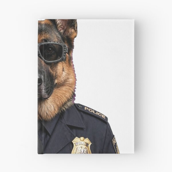 Item preview, German Shepherd Police Officer designed and sold by ProPetStudio.