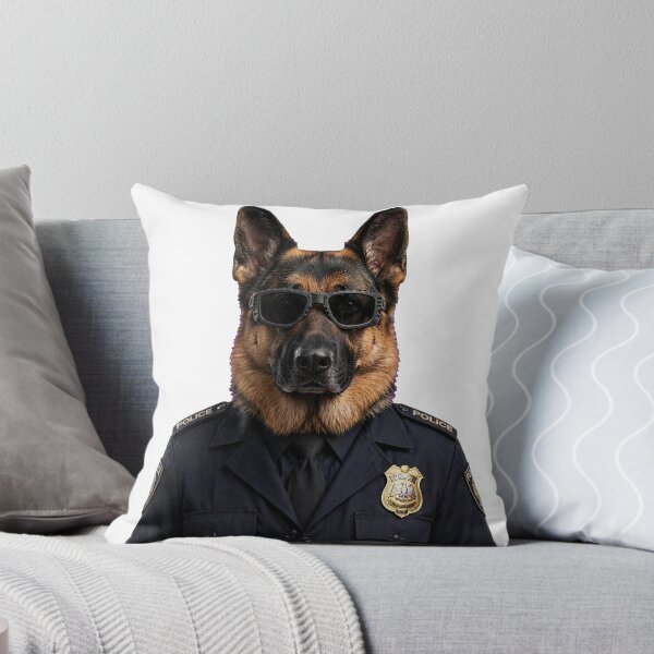 Item preview, German Shepherd Police Officer designed and sold by ProPetStudio.