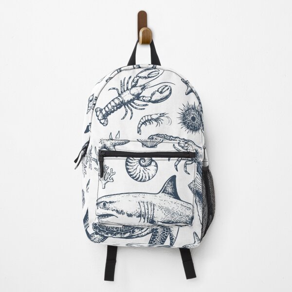 Item preview, Ocean Creatures Vintage Style Ocean Life designed and sold by aponwao.