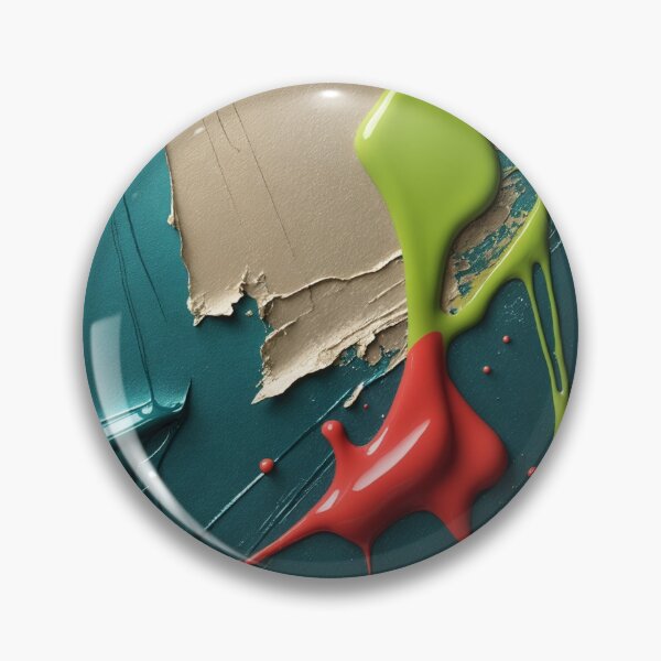 Item preview, Modern Abstract Acrylic Paint Splash designed and sold by Ingorgia Studio.