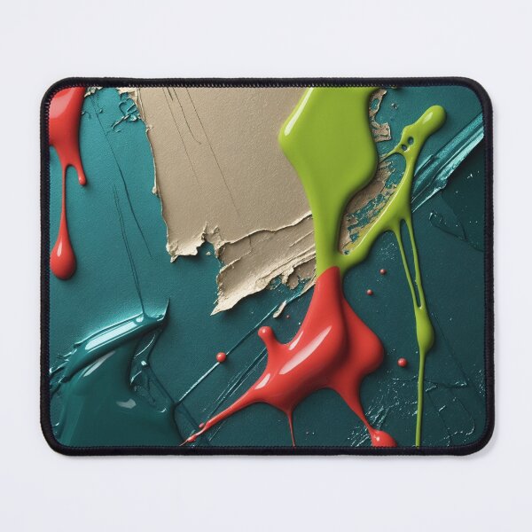 Item preview, Modern Abstract Acrylic Paint Splash designed and sold by Ingorgia Studio.
