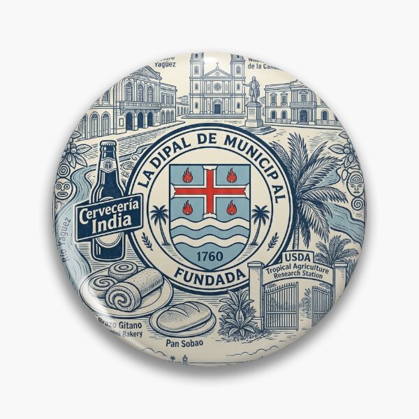 Item preview, Mayagüez - Western PR Vintage Coastal Souvenir designed and sold by Frolicker.