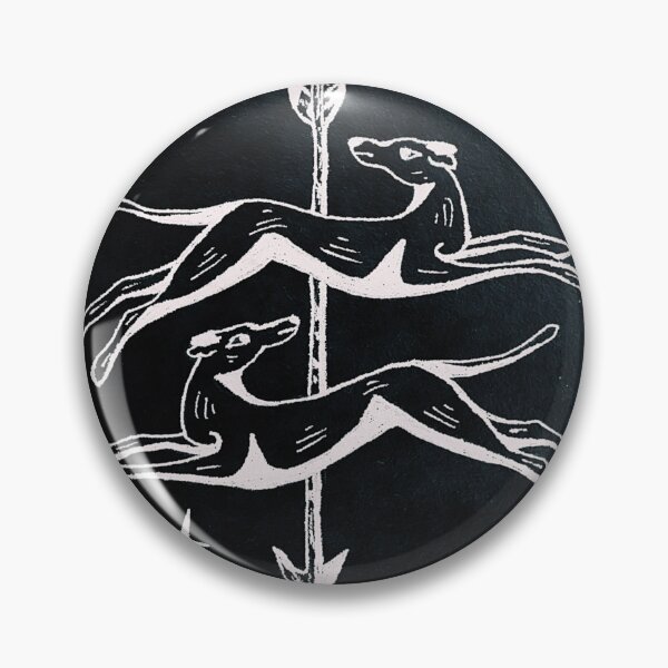 Item preview, Greyhound and Arrow Illustration designed and sold by moonshinemais.