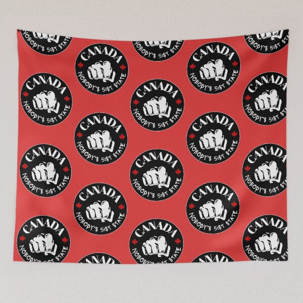 Item preview, Canada Nobody’s 51st State (No Pointing Fingers) designed and sold by Our Sacred Breath.