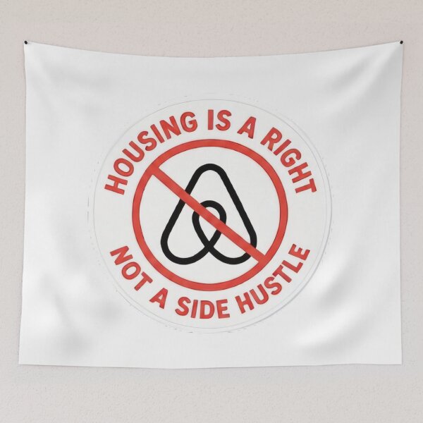 Item preview, Housing Is Right, Not A Side Hustle designed and sold by SassyArtistry.