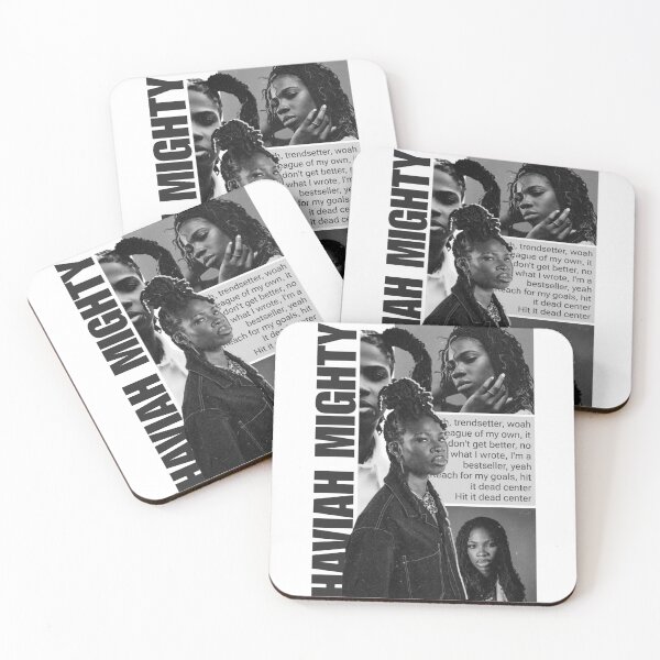 Item preview, Copy of Haviah mighty music album cover art designed and sold by ARTeez⭐️⭐️⭐️⭐️⭐️.