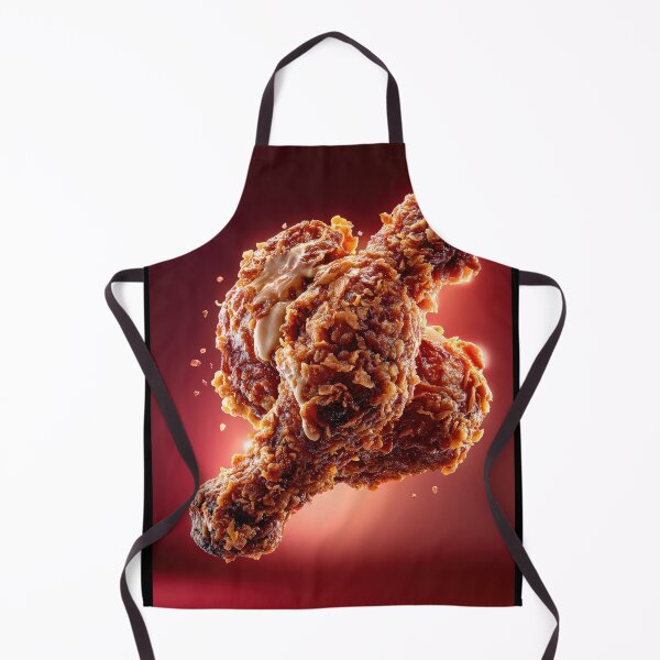 Item preview, Copy ofGolden Crispy Fried Chicken Drumstick | Crunchy Food Art | Crispy Comfort Food Illustration designed and sold by Grafititee.