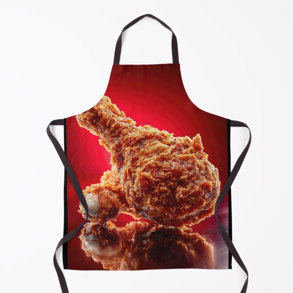 Item preview, Golden Crispy Fried Chicken Drumstick | Crunchy Food Art | Crispy Comfort Food Illustration designed and sold by Grafititee.