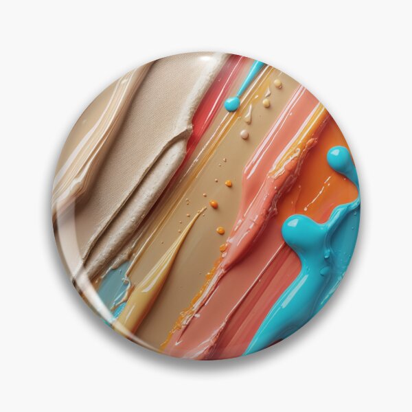 Item preview, Pastel and turquoise acrylic paint textures designed and sold by Ingorgia Studio.