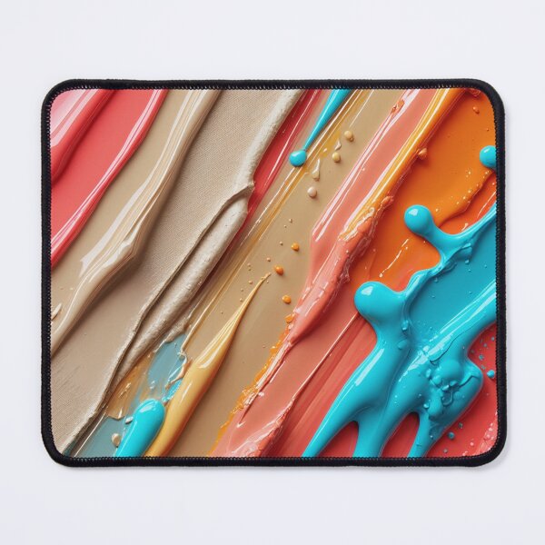 Item preview, Pastel and turquoise acrylic paint textures designed and sold by Ingorgia Studio.