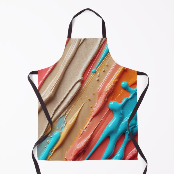 Item preview, Pastel and turquoise acrylic paint textures designed and sold by Ingorgia Studio.