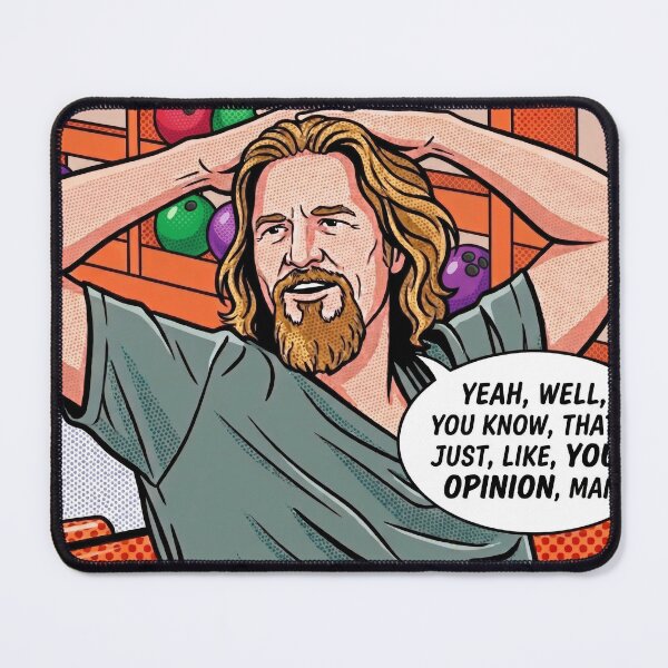 Item preview, Pop Art Comic Bearded Dude Opinion Speech Bubble designed and sold by Terry Bain.