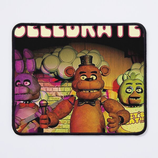 Item preview, Five Nights at Freddy’s Celebration Poster designed and sold by bluejourney1987.