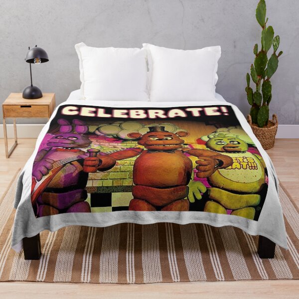 Item preview, Five Nights at Freddy’s Celebration Poster designed and sold by bluejourney1987.