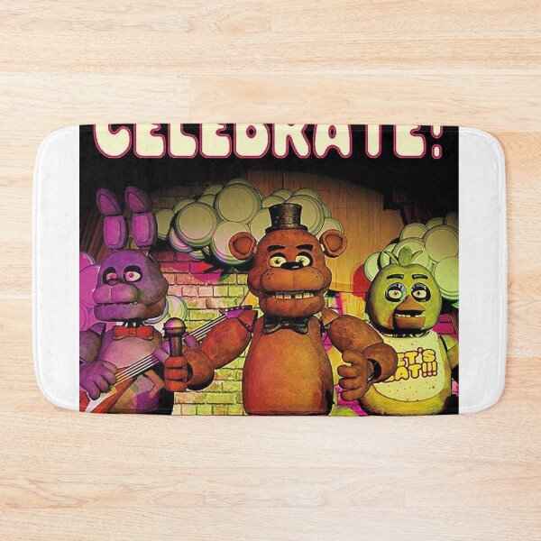 Item preview, Five Nights at Freddy’s Celebration Poster designed and sold by bluejourney1987.
