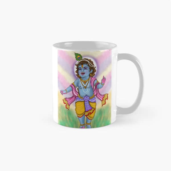 Item preview, Lord Krishna Artwork | Divine Hindu God Digital Painting Illustration designed and sold by Harshit_Digital_Arts.