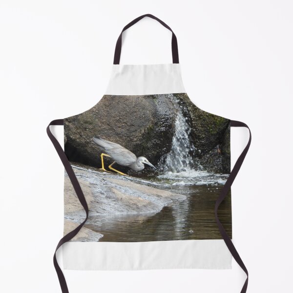 Item preview, White-faced Heron looking for some fish to eat designed and sold by Lynette2025.
