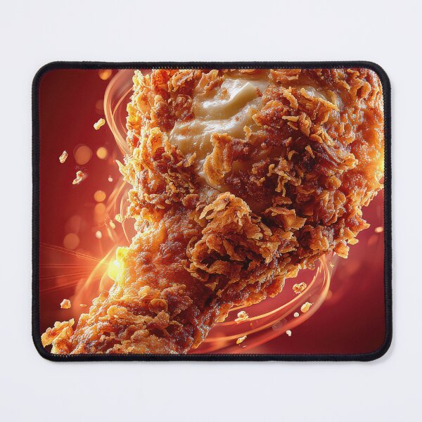 Item preview, Copy ofGolden Crispy Fried Chicken Drumstick | Crunchy Food Art | Crispy Comfort Food Illustration designed and sold by Grafititee.