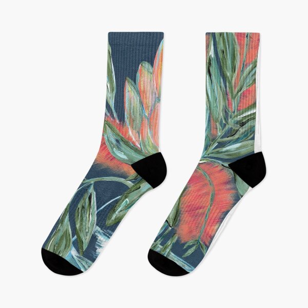 Item preview, Australian Native Protea Floral Painting  designed and sold by Bloominbush.