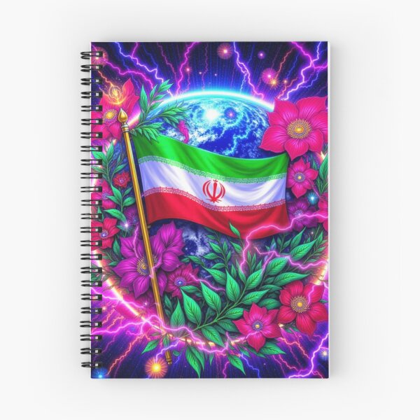 Item preview, Sparkly Iran Flag designed and sold by Harmonious Art.