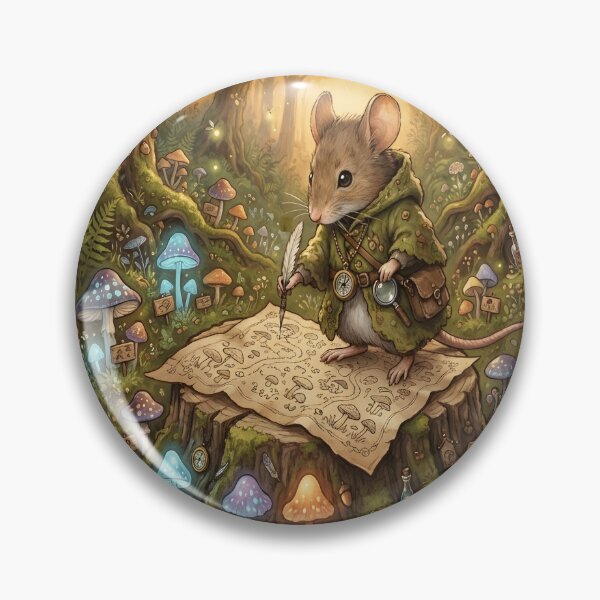 Item preview, The Mushroom Cartographer designed and sold by MAJCO-ART.