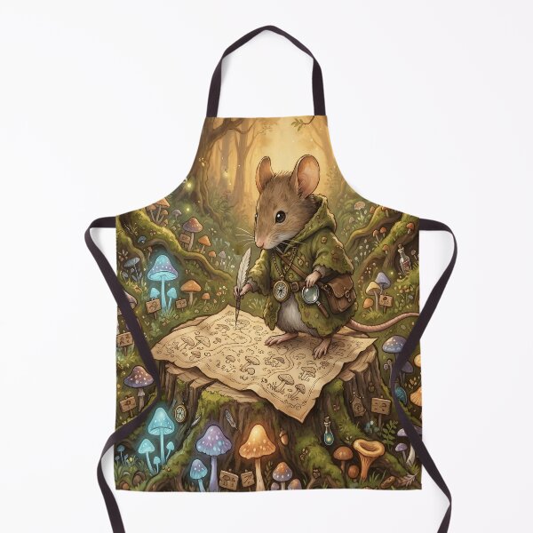 Item preview, The Mushroom Cartographer designed and sold by MAJCO-ART.