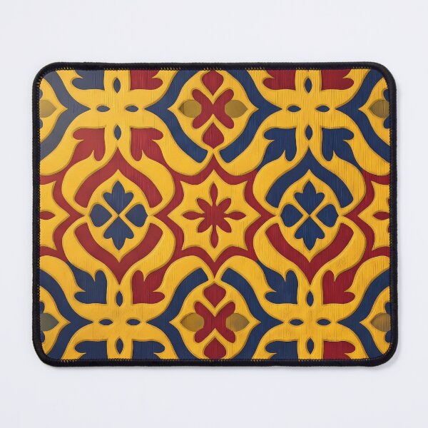Item preview, Coffee Vibrant Colombian Folk Art Tropical Floral Pattern designed and sold by ART ATTACK ZONE.