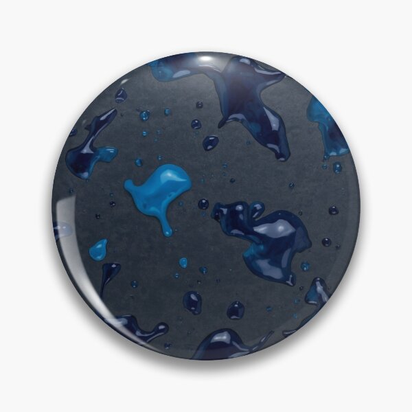 Item preview, Vibrant Blue Paint Splashes on Dark Background designed and sold by Ingorgia Studio.