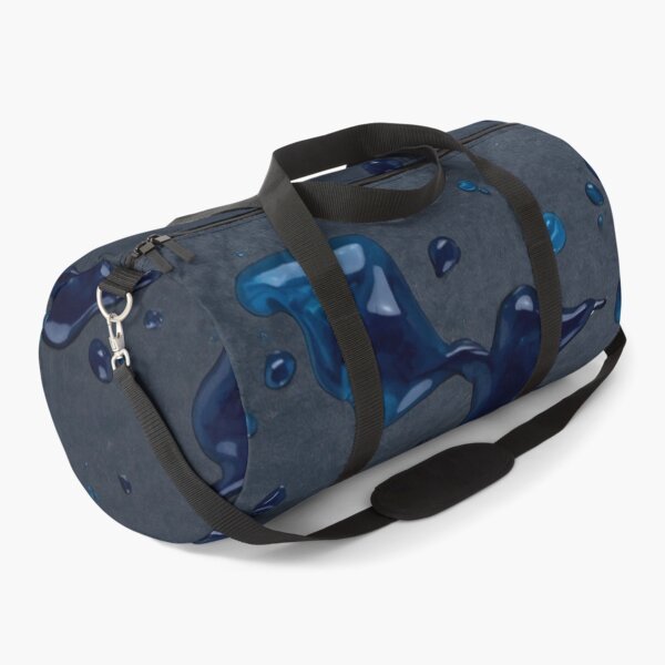 Item preview, Vibrant Blue Paint Splashes on Dark Background designed and sold by Ingorgia Studio.