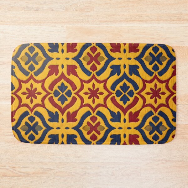 Item preview, Coffee Vibrant Colombian Folk Art Tropical Floral Pattern designed and sold by ART ATTACK ZONE.