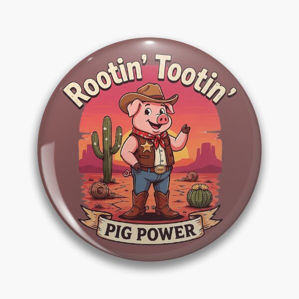 Item preview, National Pig Day Cowboy Pig Western Funny Shirt designed and sold by Mahilis.
