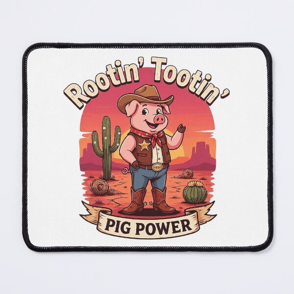 Item preview, National Pig Day Cowboy Pig Western Funny Shirt designed and sold by Mahilis.
