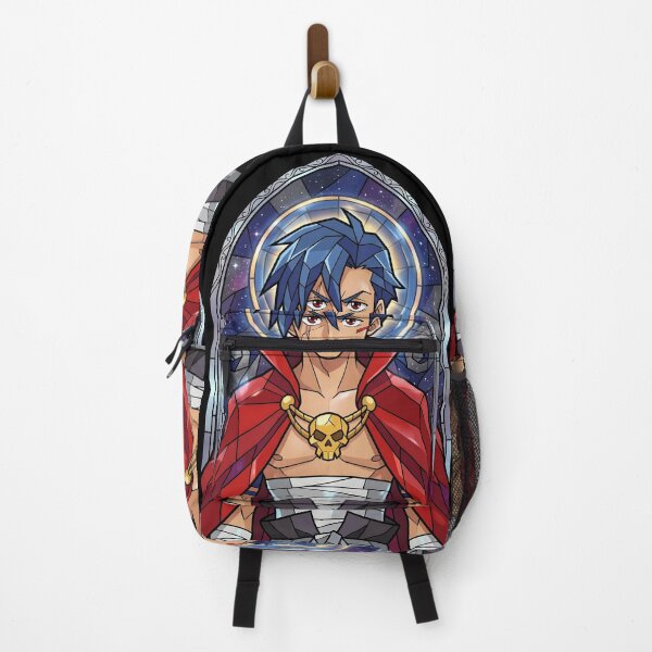 Item preview, Kamina Gurren Lagann Cosmic Stained Glass Portrait designed and sold by mildaclairmo.