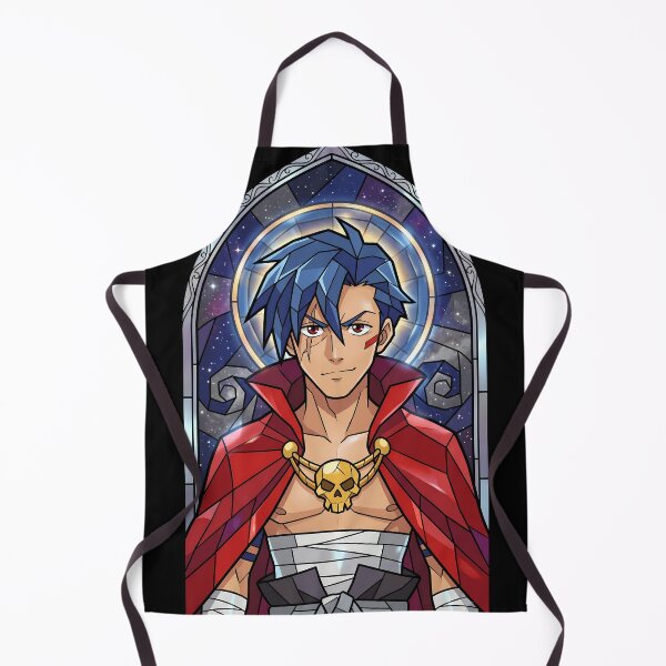 Item preview, Kamina Gurren Lagann Cosmic Stained Glass Portrait designed and sold by mildaclairmo.