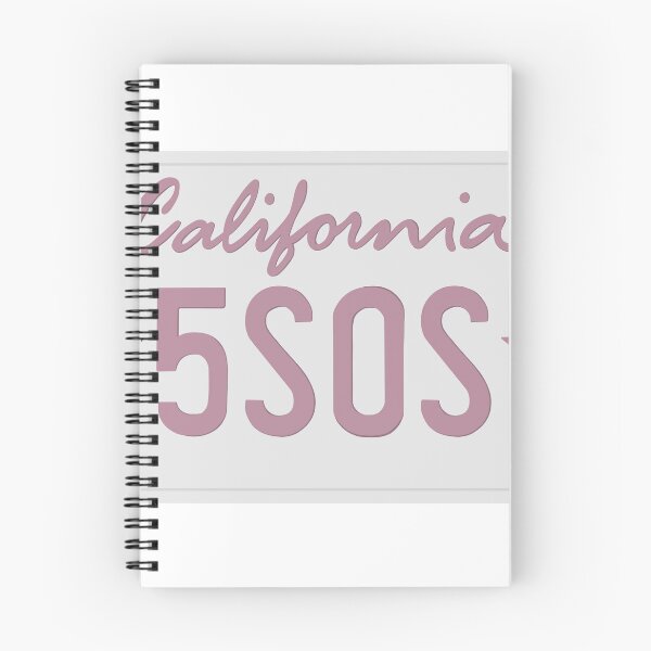 Item preview, 5 Seconds of Summer California Licence Plate designed and sold by RebelAtHeartDesigns.