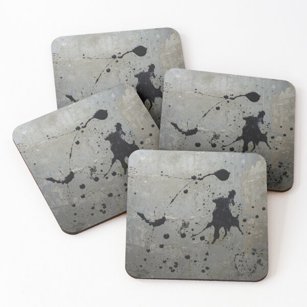 Item preview, Abstract Grunge Black Ink Paint Splash designed and sold by Ingorgia Studio.