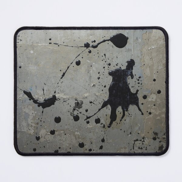 Item preview, Abstract Grunge Black Ink Paint Splash designed and sold by Ingorgia Studio.
