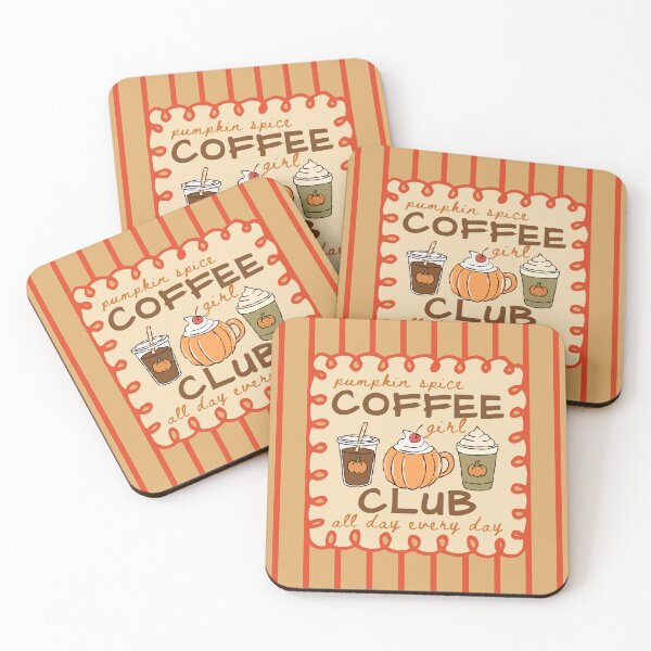 Item preview, Pumpkin Spice Girl Coffee Club All Day Every Day Cozy Season Fall Latte  designed and sold by Forevermore.
