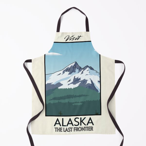 Item preview, Alaska Scenic Vintage Style Travel Advert designed and sold by Dimensionality.
