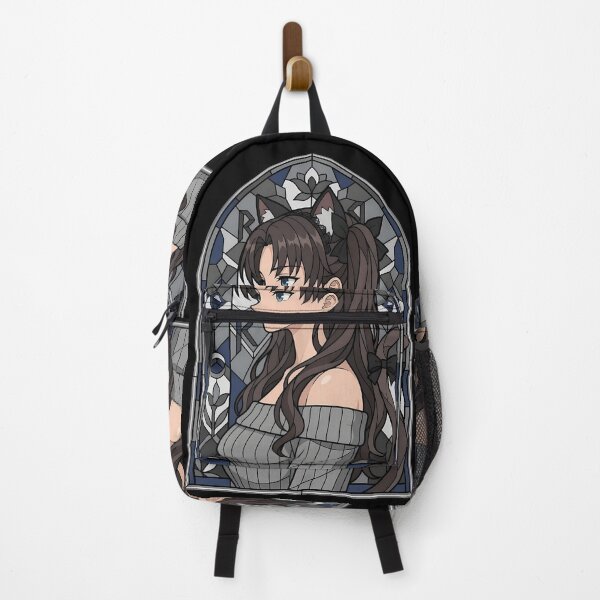 Item preview, Rin Tohsaka Fate Stay Night Gothic Stained Glass Anime Girl designed and sold by mildaclairmo.