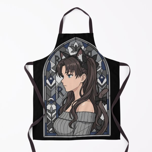 Item preview, Rin Tohsaka Fate Stay Night Gothic Stained Glass Anime Girl designed and sold by mildaclairmo.