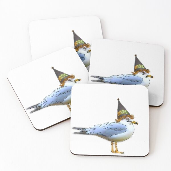 Item preview, Sally the Seagull Wearing a 2026 Hat  - animalzinhats  designed and sold by Ashley’sAnimalz.