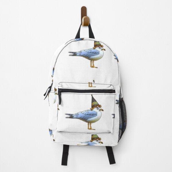 Item preview, Sally the Seagull Wearing a 2026 Hat - animalzinhats designed and sold by Ashley’sAnimalz.