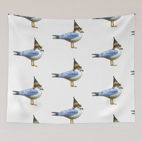 Item preview, Sally the Seagull Wearing a 2026 Hat  - animalzinhats  designed and sold by Ashley’sAnimalz.